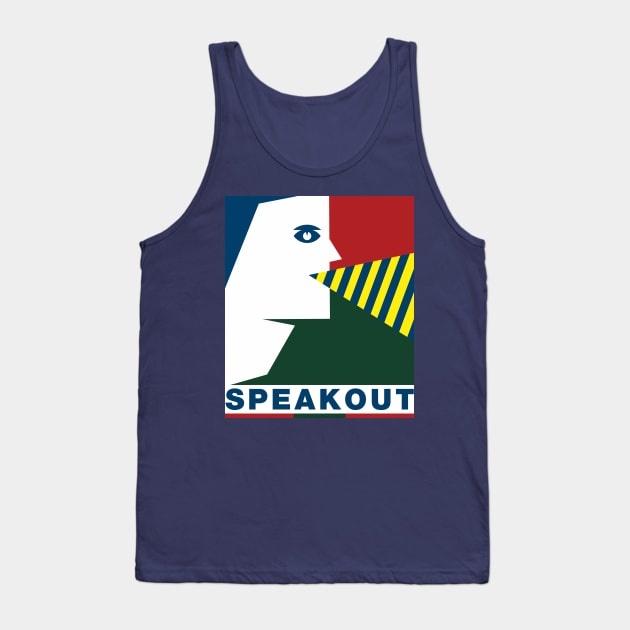 Speakout Tank Top by GeeTee